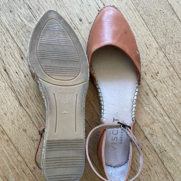 Viscata Barcelona Espadrille Flats leather